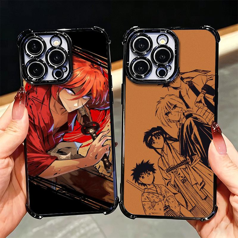 Мягкий чехол для телефона с аниме Rurouni Kenshin для Xiaomi Poco X7 X8 Pro Max X6 X5 X3 F8 Ultra F7 M8 M7 M5S Redmi 15C 15A 15 14C 13C 12C