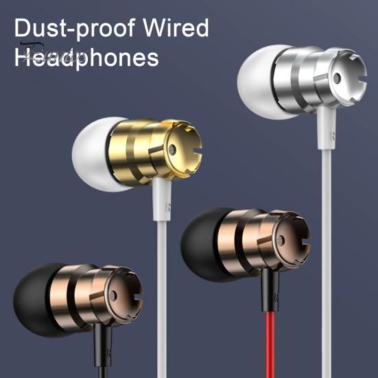 Проводные наушники, универсальные внутриканальные наушники с HIFI Sound Surround Bass, встроенным микрофоном с шумоподавлением, наушники 3,5 мм