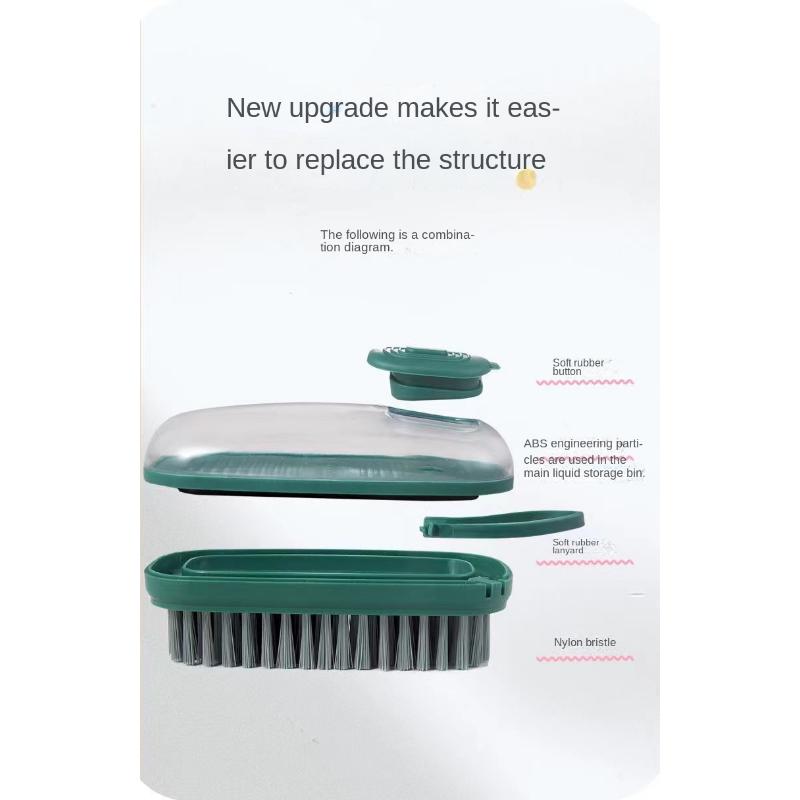 Multifunctional Liquid Cleaning Brush Automatic Soft Brush Shoe Artifact Shoe Brush Shoe Laundry Brush Household Brush Clothes