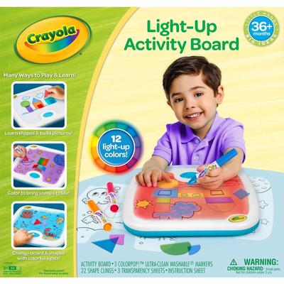 Crayola 12 цветов светящаяся доска для рисования красочная игрушка 811482 подлинный продукт один размер
