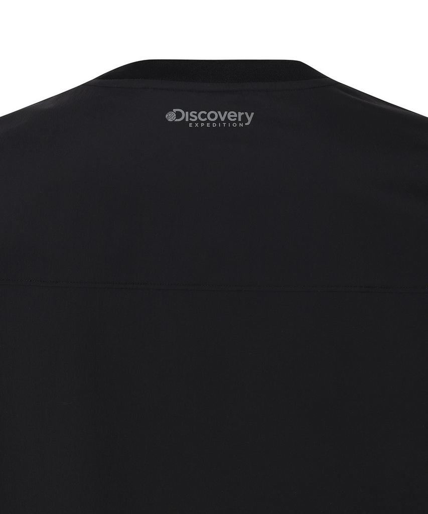 DISCOVERY EXPEDITION Uni Freshvent Легкая тканая футболка с коротким рукавом для тренировок (черный)