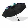 1pc Fantasy Unicorn Automatic Open/Close Umbrella, Windproof, Folding Compact Umbrella with Lightweight Design for Women/Men066