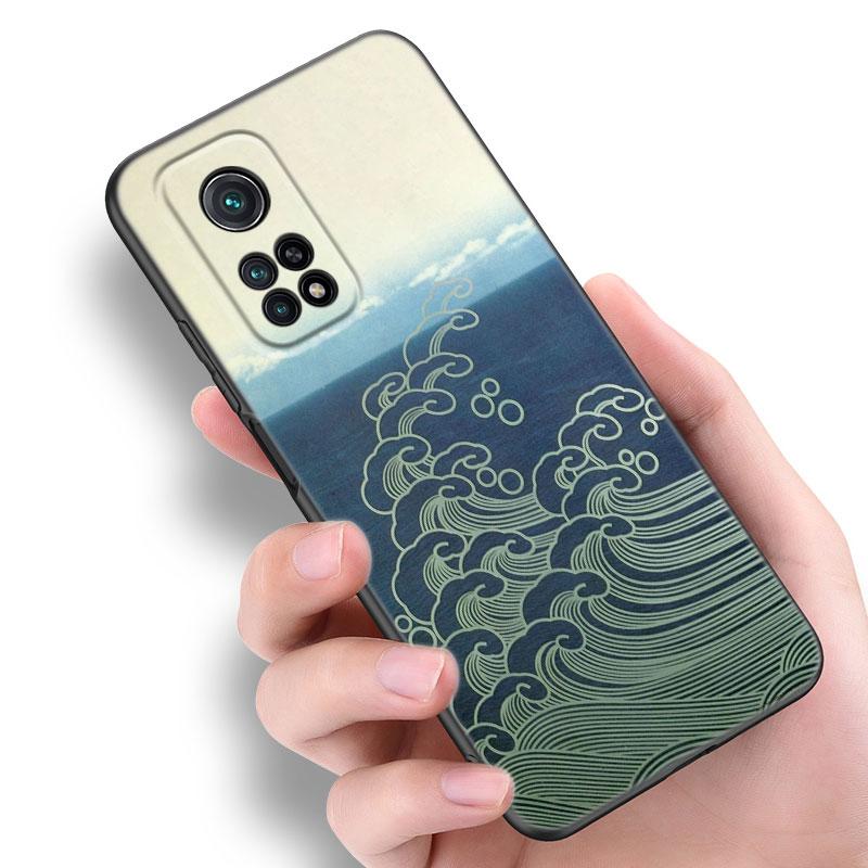 Чехол для телефона Japan Wave Anime Dragon для Xiaomi Mi A2 8 9 SE Note 10 10T 11 12 Lite 9T 11T 12S 12T Pro A3 6X 12X TPU черный чехол