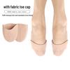 Breathable Ballet Shoes with Cloth Toe Cap and Anti-Wear Soft Forefoot Pads