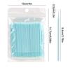 100Pcs Disposable Microbrush Eyelashes Extension Individual Lash Removing Swab Micro Brush For Eyelash Extension Tools