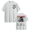 2026 Summer Unisexs Letter Portrait Printed Round Neck Tshirt Retro Casual Classic 100 Cotton Neutral High Quality Short Sleeve