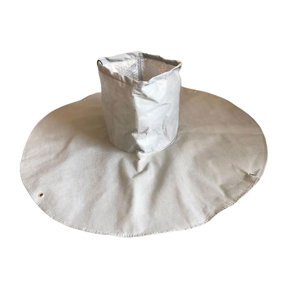 Защита растений от заморозков Укрытие для растений на зиму Водонепроницаемая двойная изоляция Зимняя защита растений для корней деревьев