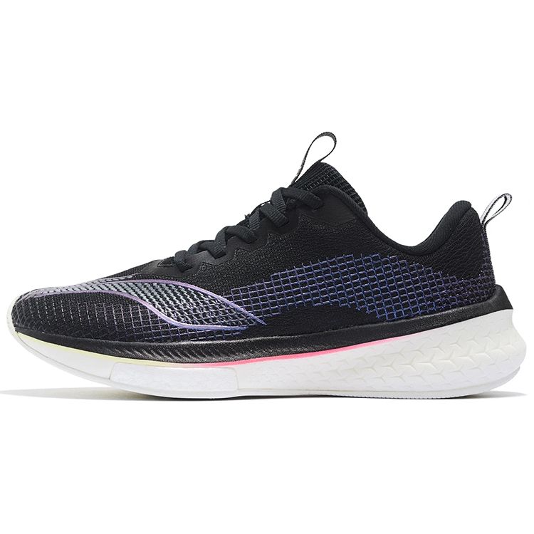 Li Ning Red Rabbit 5 Pro Non-Slip Wear-Resistant Low-Top Running Shoes Women Running Shoes Black ARMS004-16