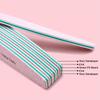 5Pcs/Lot Nail File Mix Color Limas 80/100/150/180/240 Grit Professional Sandpaper Cuticle Remover Buffer Files Manicure Tool Set
