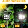 2pack Solar Lawn Lights Outdoor Waterproof Courtyard Landscape Lights Garden Villa Courtyard Decorative Floor Mounted Warm Lights