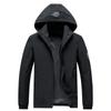 Hooded Jacket Men's Sprint Jacket Men's Windbreaker Outdoor Sports and Leisure Jacket