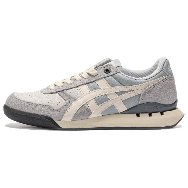 ONITSUKA TIGER Ultimate 81 Casual Shoes Unisex Low Top Light Gray/Blue/Beige/Black Sneakers 1183C074-020