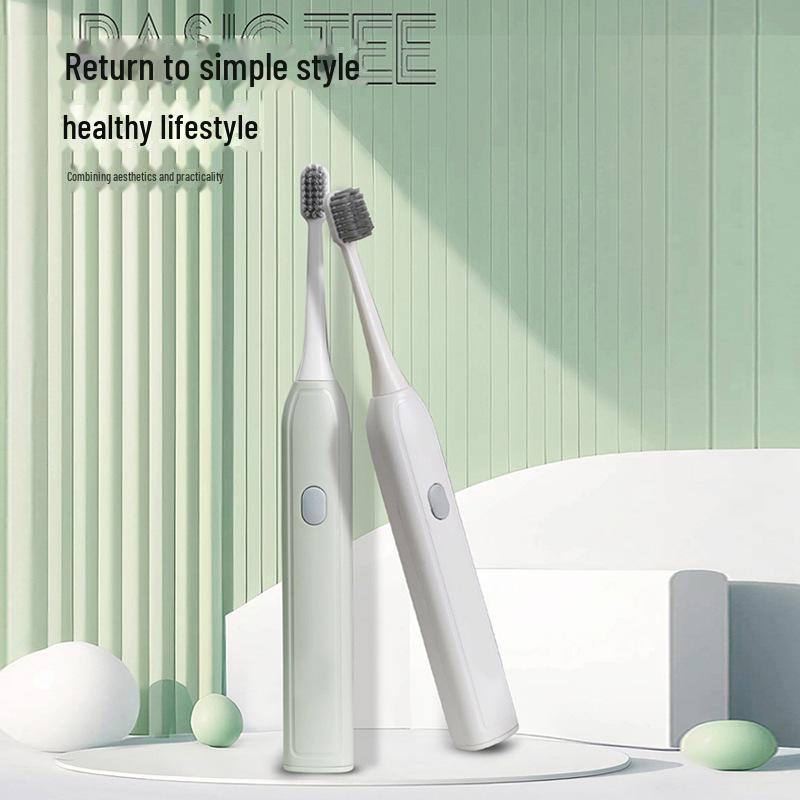 Smart Waterproof Electric Toothbrush for Adults - Fully Automatic, One-Piece Gift Collection