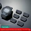 GBD-300 Модифицированный Адаптер Ремешка Для Часов G-SHOCK Casio GBD300 GBD 300 Соединитель Резиновый Ремешок Натуральная Кожа Конвертер Браслет