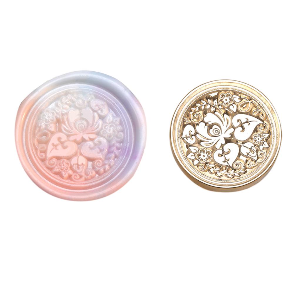 Классический винтажный конверт с медной головкой и восковой головкой для свадебной открытки