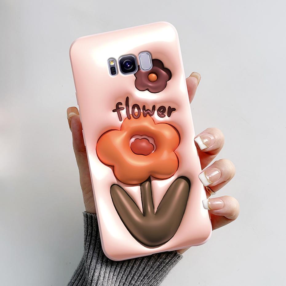 Case For Samsung S8 Plus S8+ Coque Galaxy S8 TPU Soft Silicone Funda Phone Case For Samsung Galaxy S 8 S8 Plus Cover Capa Bumper