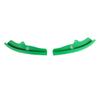 1Pair (Left + Right) Car Front Bumper Lip Splitter Protector For Dodge Challenger R/T SRT GT