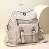 PU Backpack With Tassel Detail And Adjustable Shoulder Strap