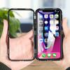 Магнитный флип-кейс для iPhone X 8 7 Plus Прозрачная защитная пленка из закаленного стекла Чехлы для телефона