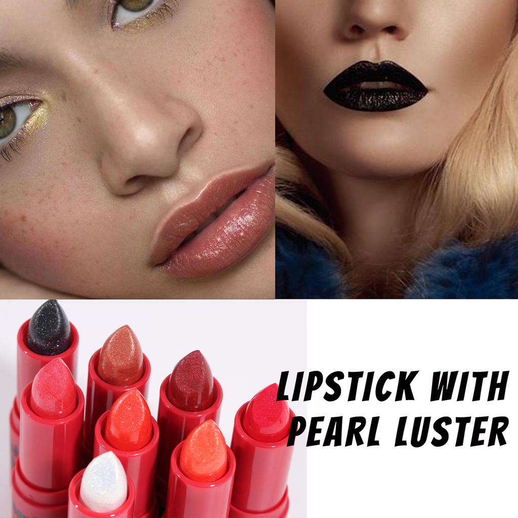 8 цветов бархатный блеск для губ перламутровая помада блестящая помада черная помада долговечная невыцветающая нелипкая губная помада