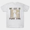 T Shirt Women Funny Purr Evil Satanist Satanic Cat Lover T Shirt Harajuku Print Kawaii Tshirt Summer Short Sleeve Female T-Shirt Top Tee