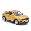 W126MaKeda1:36 VOLKSWAGEN T-ROC Внедорожник Металлическая Модель Игрушечный Автомобиль 11,6 см Литье под Давлением Оттяжка Металлическая Коллекция Детские Игрушки Подарок F344