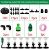 10-30M Garden Drip Irrigation System Automatic Atomized Irrigation Set Greenhouse Flower Plant Watering Sprinkler Adjustable