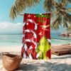 Grinch beach towel Outdoor camping Beach towel for vacation swim Outdoor pool Absorbent bath towel