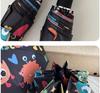 Cute Cartoon Kids' Auto Umbrella: Sun & Rain Protection with UV Shield