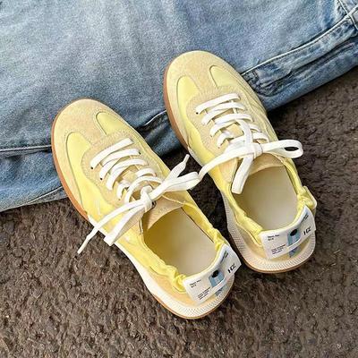 2024 Новые туфли Forrest Gump Zhao Ruth Same Женские летние балетные тренировочные туфли с вышивкой Легкие дышащие спортивные маленькие белые туфли