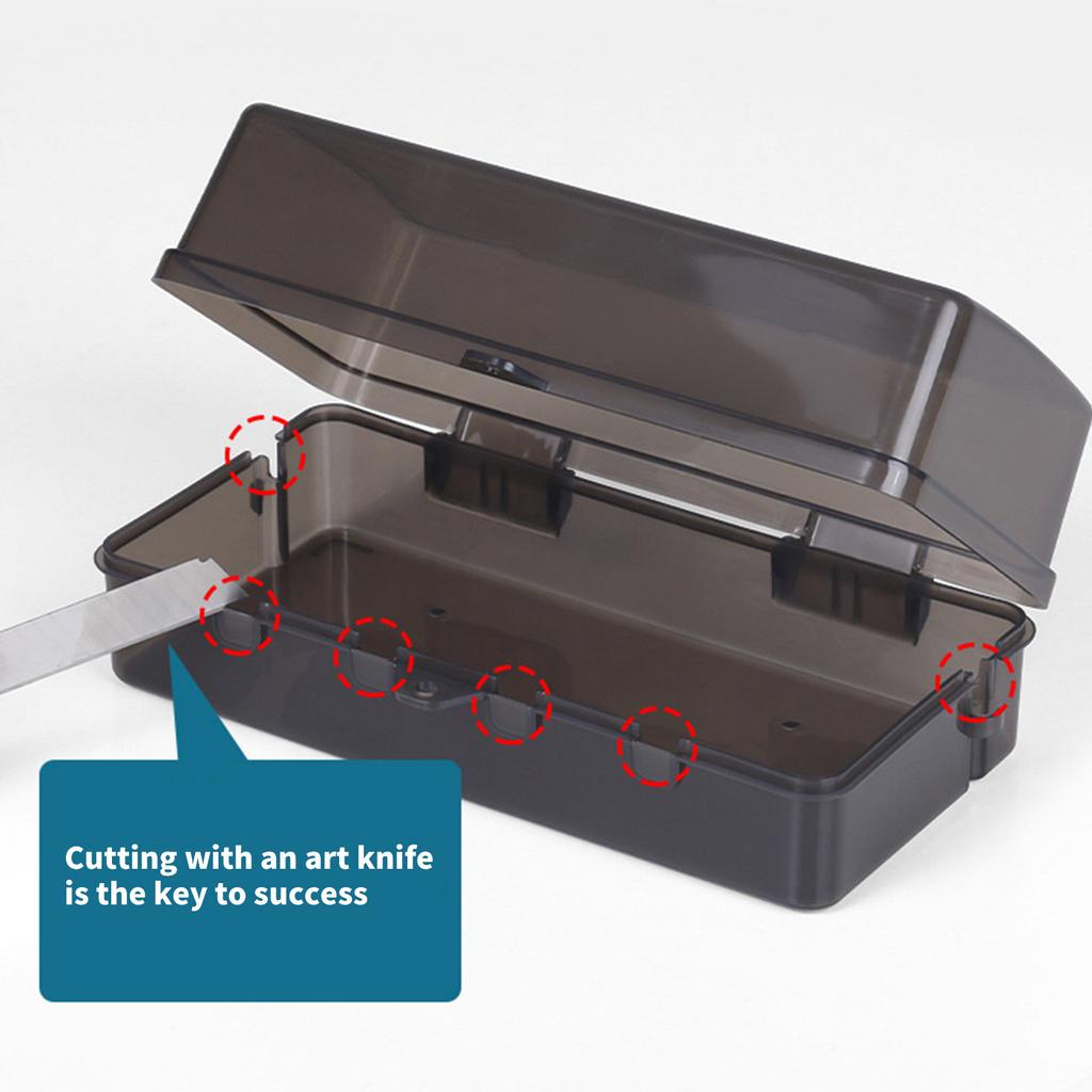 Пластиковая защитная крышка для розетки, водонепроницаемая коробка для укладки кабелей, защитная крышка для электрической розетки, наружная электрическая коробка