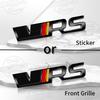 1pc Car Emblem VRS  Logo Sticker For Octavia 2 3 Kamiq Kodiaq Karoq RS Superb Fabia Rapid Favorit VRS Emblem Badge Accessories