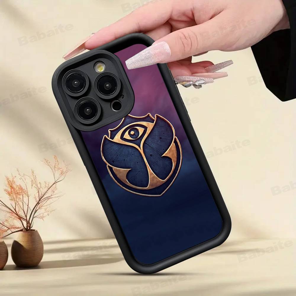 T-Tomorrowlands Music Logo Phone Case For IPhone 17 16 15 14 13 12 11 Pro Max Silicone Back Cover