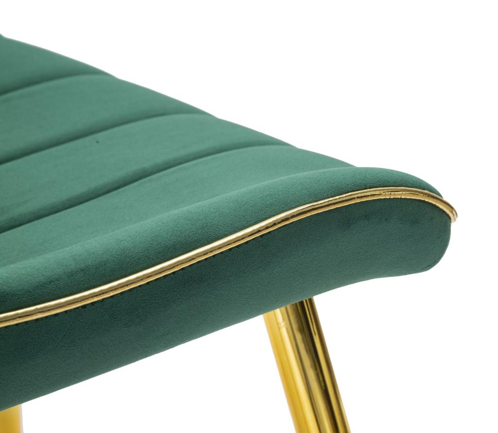 Chair Paris Green Gold Set 2 Pcs Cm 51X59X79