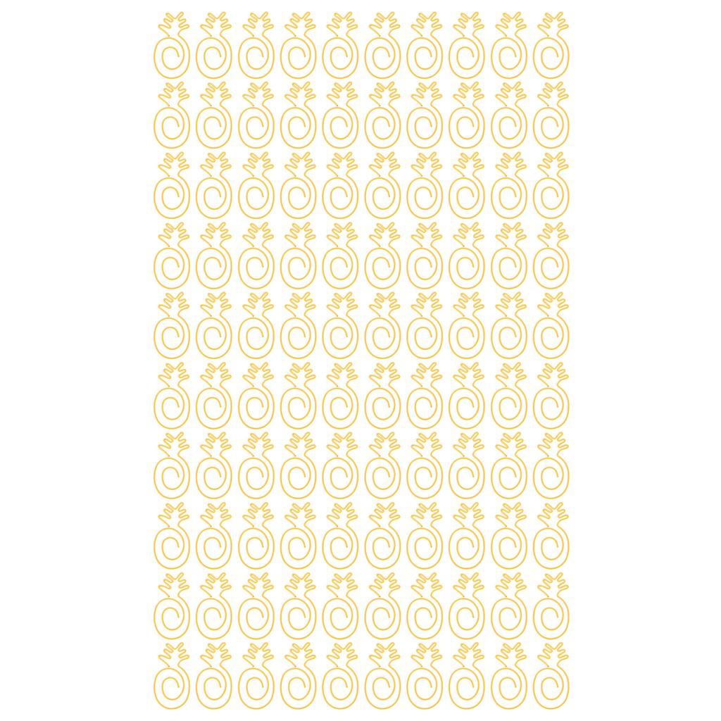 100 шт. золотых скрепок, симпатичные, стильные, прочные, металлические, широко используемые, симпатичные скрепки для школы