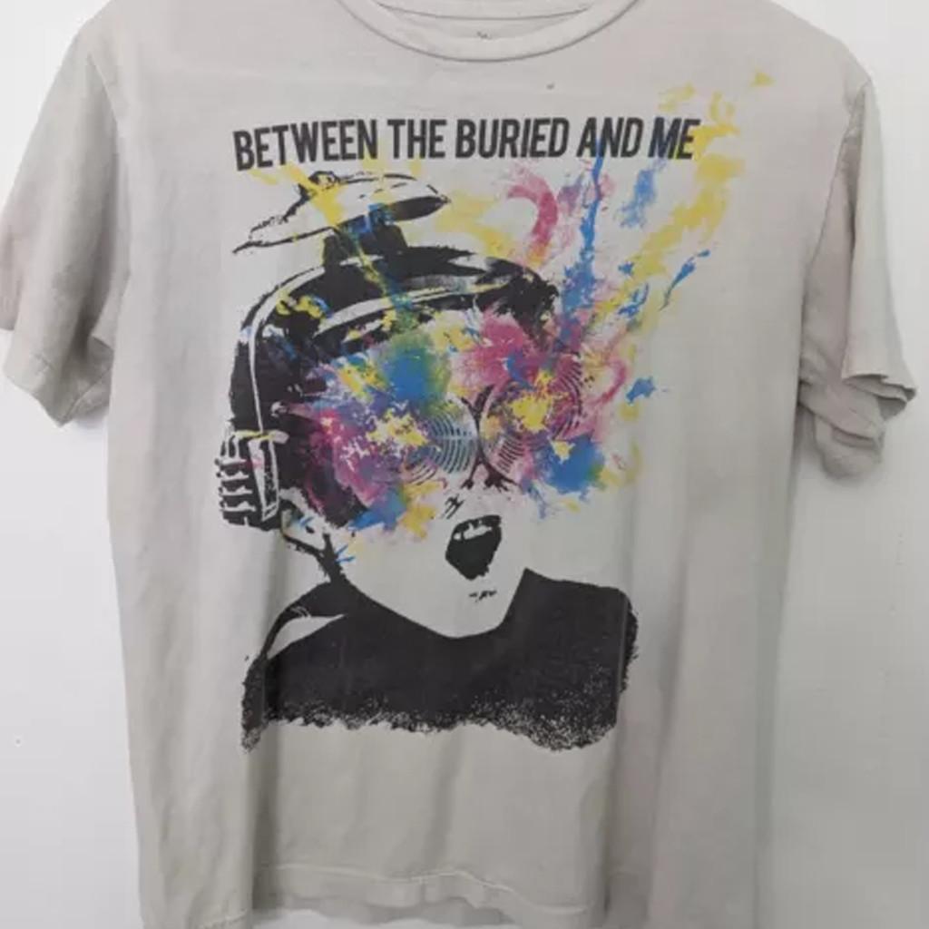 VTG Between the Buried and Me shirt band white T-shirt All sizes XA854
