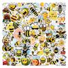 110 New Bee Bee Insect Graffiti Stickers Decorative Suitcase Scooter Cartoon Stickers