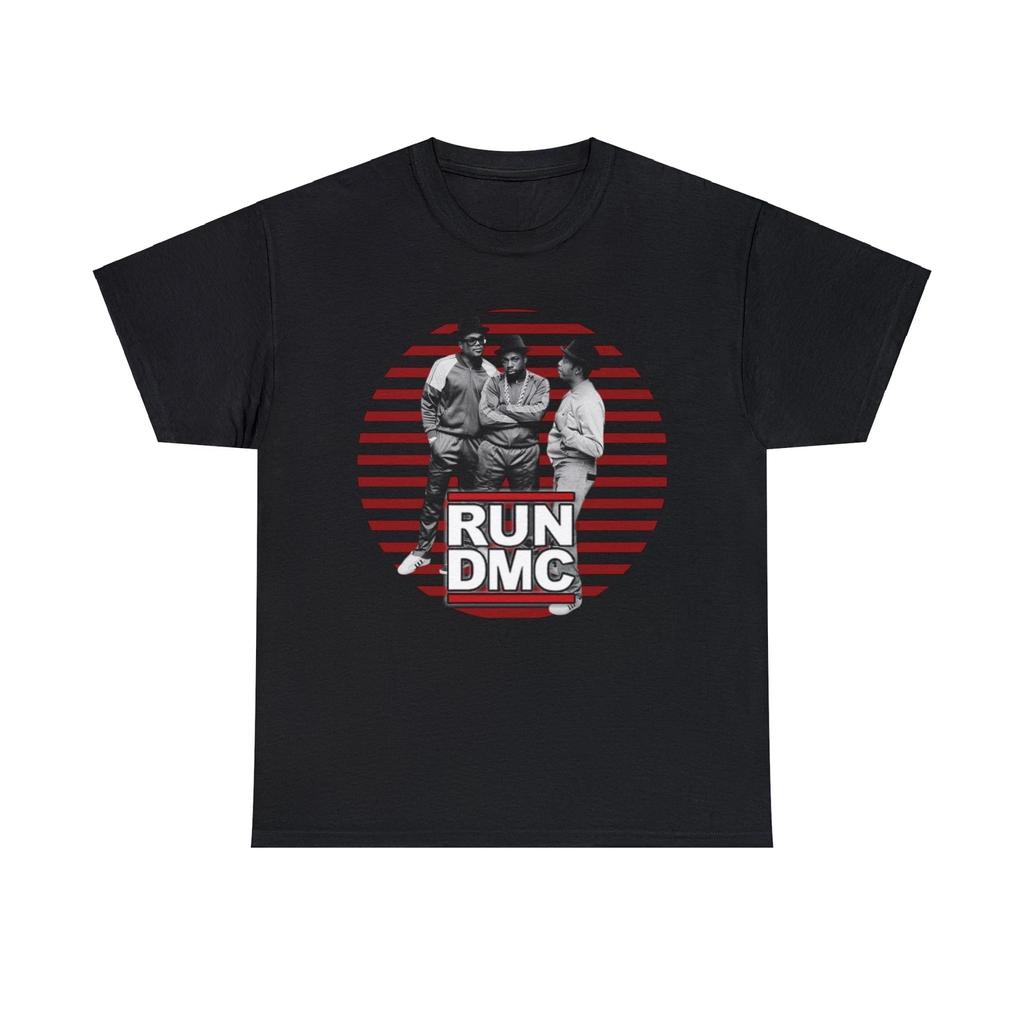Футболка из плотного хлопка Run-DMC, Джозеф Симмонс, Дэррил Макдэниелс, Джейсон Мизелл