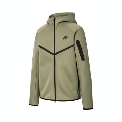 Nike Спортивная толстовка с капюшоном Tech Fleece Windrunner на молнии, цвет Нейтральный Оливковый HV0950-277