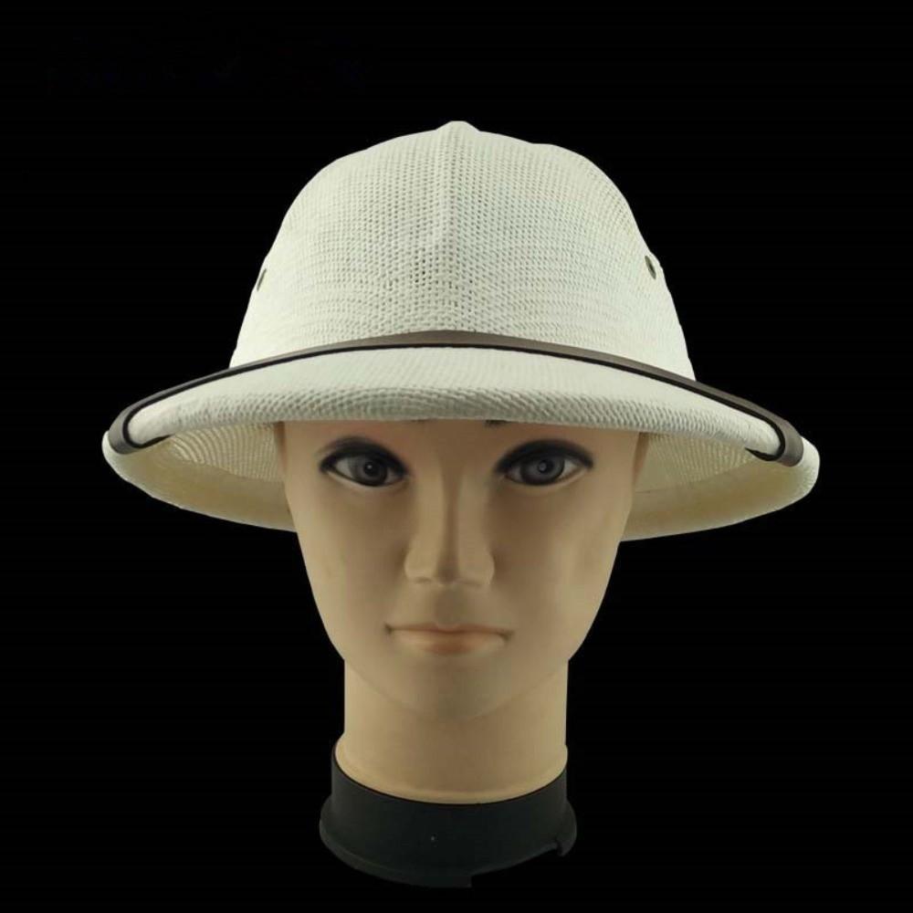 Big Size Fedora Sun Hat Straw Material Jazz Bucket Hat Beach Hard Straw Hat Outdoor Use