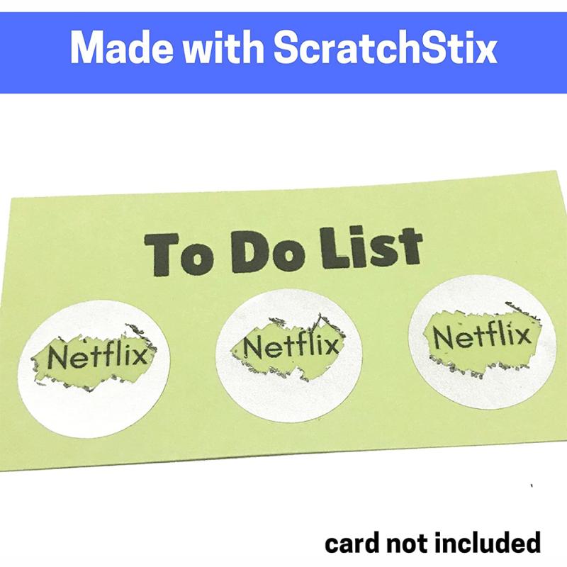 150 шт./5 листов Наклейки для скретч-слоя для изготовления скретч-карт круглые 25 мм