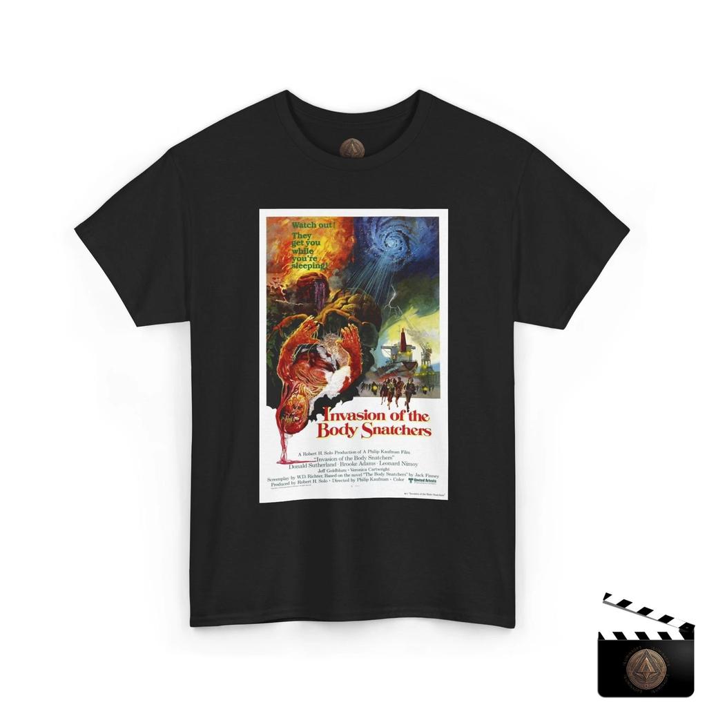 Invasion Of The Body Snatchers Movie Poster Tee, Unisex Sci-Fi Retro Shirt