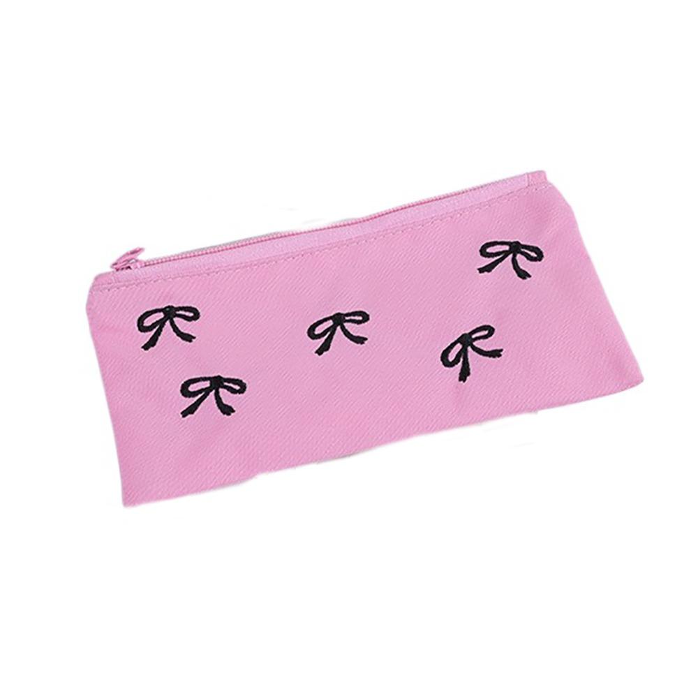 Холщовая Милая Вышитая Сумка Прекрасный Принт Сумка для Хранения Модная Косметичка