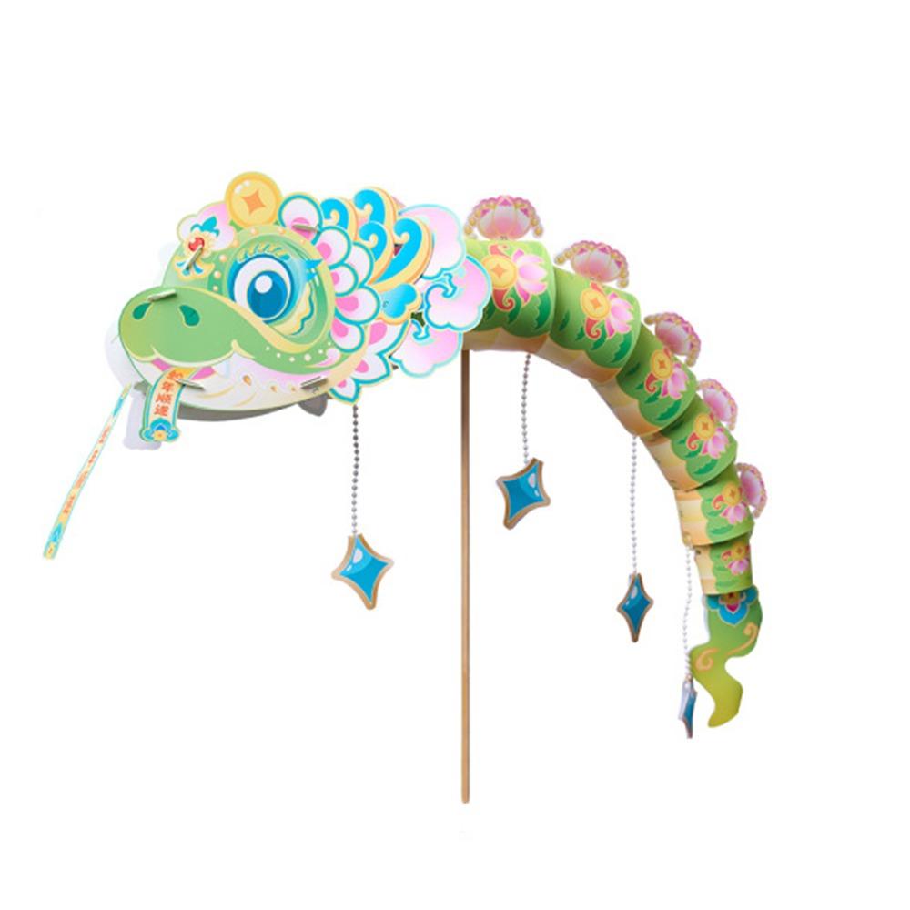 Traditional Lucky Dance Snake Lantern Cute New Year Luminous Lantern Good Luck Decoration