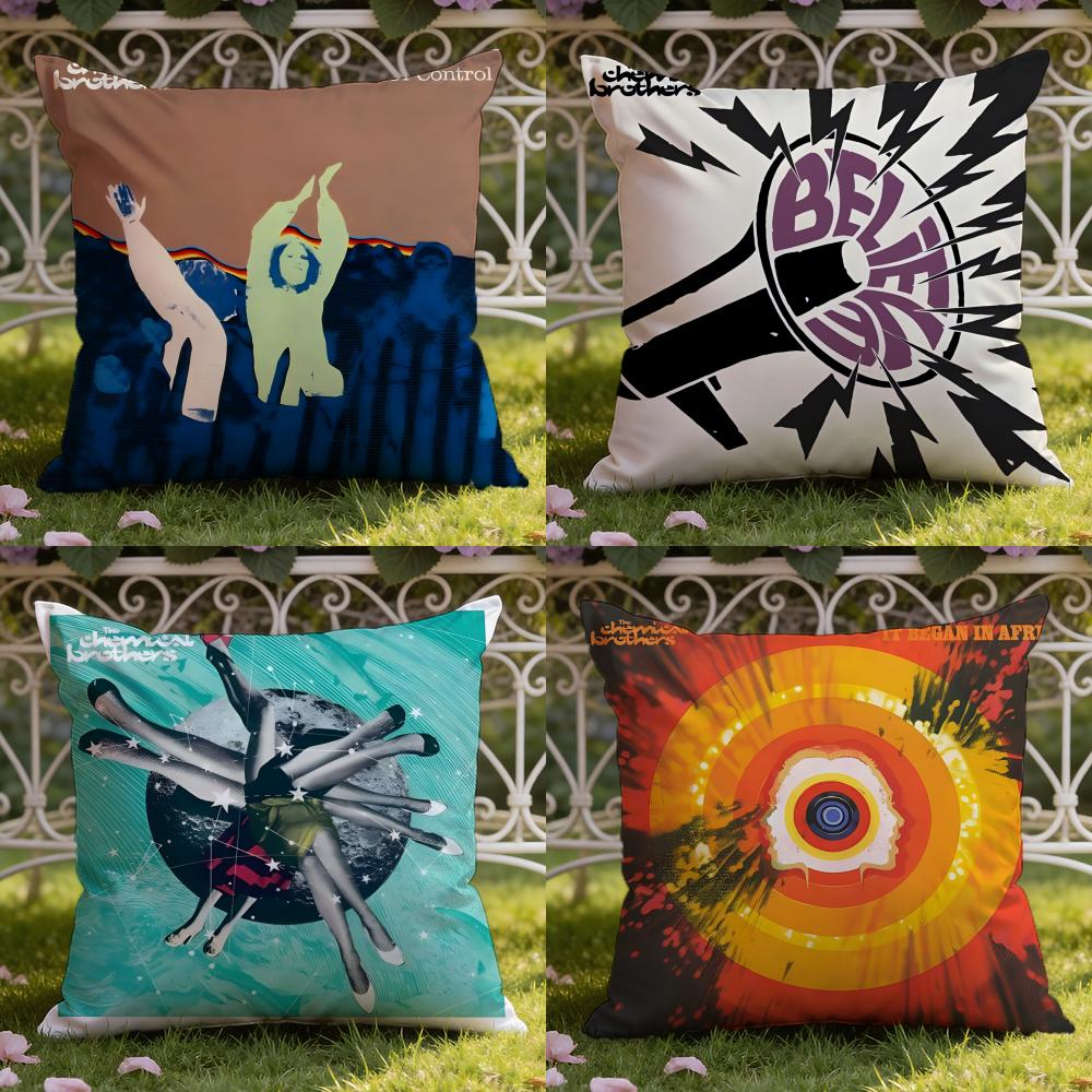 The C-Chemical B-Brothers Cushion Cover Home & Car Dual-Scene Pillow Cover: Reversible for Premium Comfort