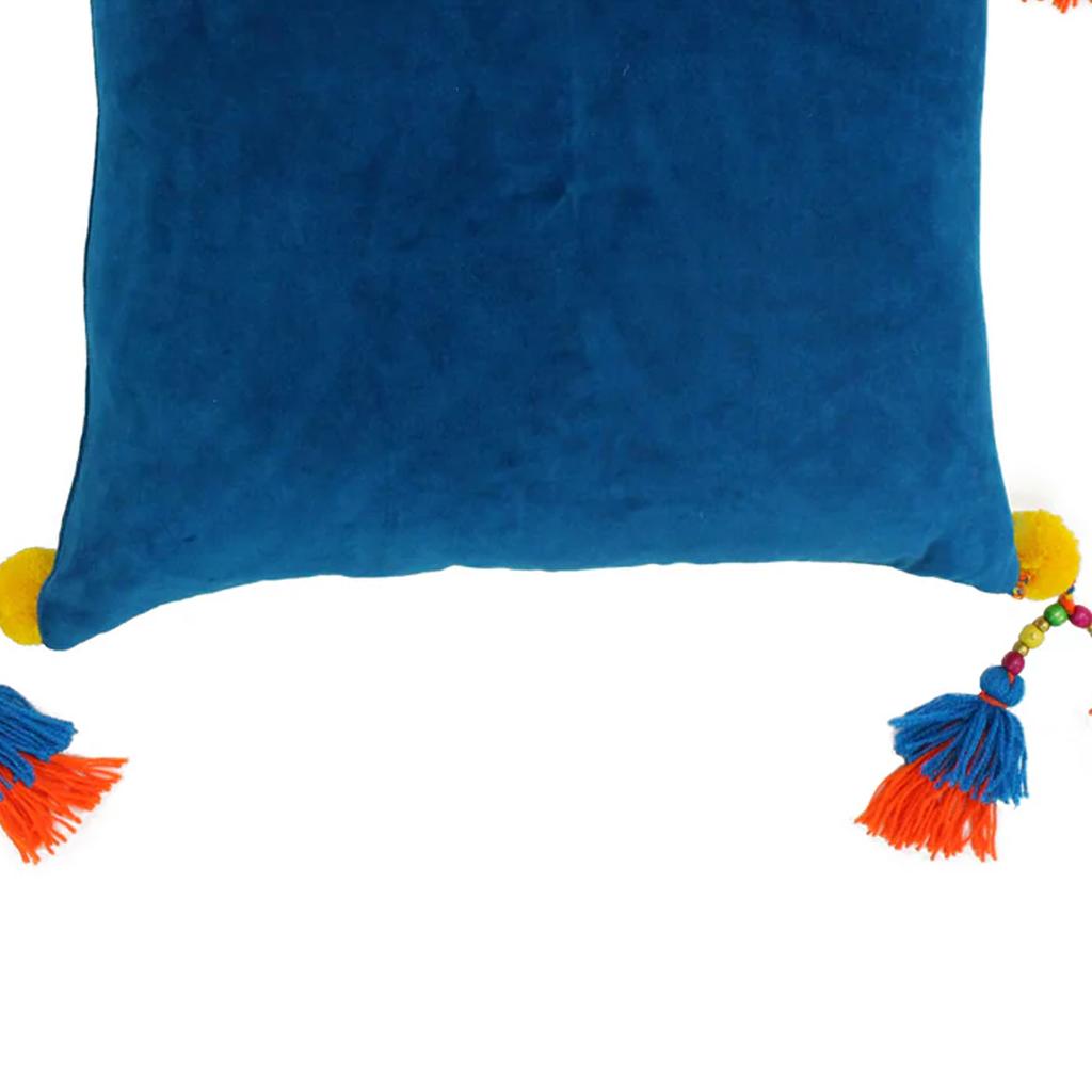 Paoletti Чехол для подушки с бархатными кисточками