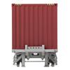 Platts Kencraft 40ft Marine Container Rust Color Dedicated Transport Trailer 1/50 &
