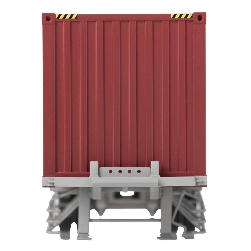Platts Kencraft 40ft Marine Container Rust Color Dedicated Transport Trailer 1/50 &