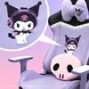 Игровое кресло Allone Sanrio Characters Kuromi 67 x 67 x 124 см Фиолетовый e-sports Функция плавного наклона Регулируемое по высоте оголовье, поддержка поясницы,