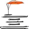 Weatherproof Umbrella Windproof Band Quick Installation Fixed Strap  Commercial